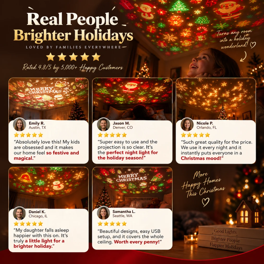 Merrylume™ Christmas Projector